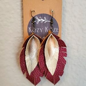 Custom Kozy Koze earrings